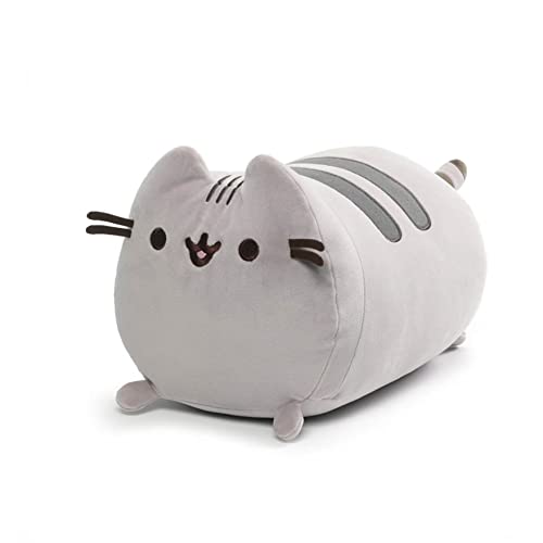 GUND Pusheen Squisheen Plush Stuffed Kitty Log, 11", Multicolor