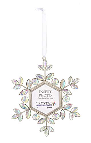 Ganz Snowflake Photo Ornament (ACRYX-95)