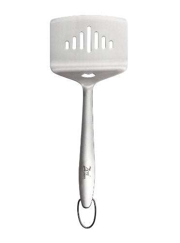 Zenport Urban 880006C Wide Fish Turner Slotted Spatula, 7-Inch, Gray