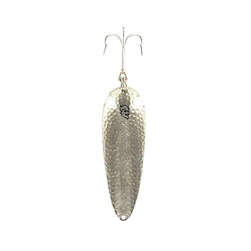 Dardevle 662 Dardevle Skeeter - Hammered Nickel 2/32 oz. - 15/16" x 3/8"