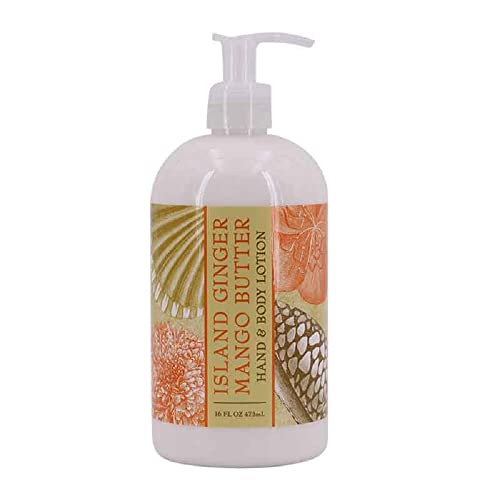 Greenwich Bay Trading Company 16 fl oz Shea Butter Lotion (Botanical Collection Island Ginger Mango Butter)