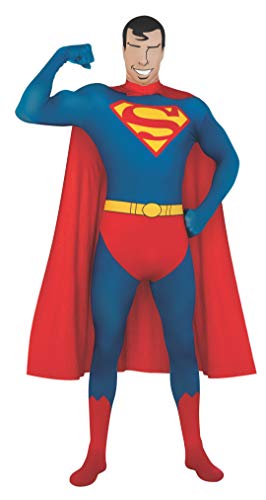 Rubie's Men's DC Comics 2nd Skin, Medium, Superman