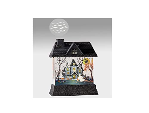 RAZ Imports 2022 Holiday Water Lanterns 10.5" Ghost Projector Lighted Water House
