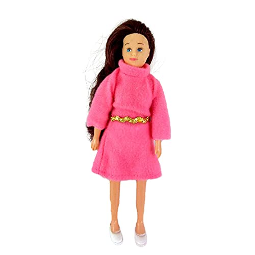Aztec Imports Dollhouse Miniature People Modern Brunette Mum Mother For Your Family