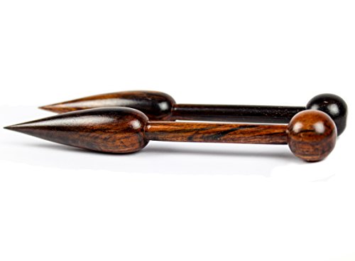 Nagina International Yarn Rosewood Sorter | Fun Low-Tech Handmade Tool for Entangled Yarn to Sort & Stretch Out | Yarn Arts Crafts & Accessories