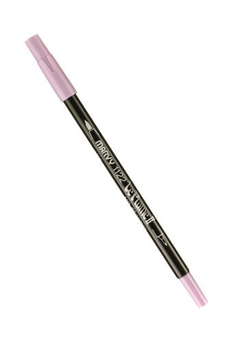 Uchida Marvy Extra Fine Tip Le Plume II Double Ender Marker Pen Art Supplies, Wisteria