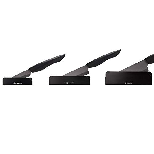 Kyocera Advanced Ceramic Knife Sheath Set of Three (3) Fits Blades up to 4, 5 and 6-inch long