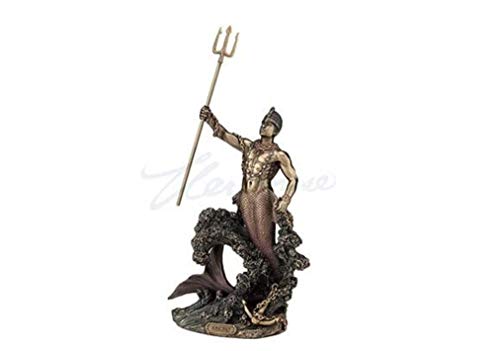 Unicorn Studios WU76826A4 Olokun Owner of The Deep Sea Sculpture - Bronze