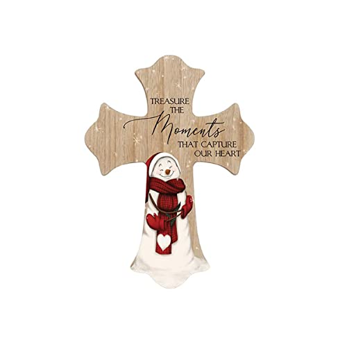 Carson Home Treasure The Moments Wall Cross, 10-5-inch Height