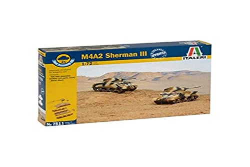 MRC Italeri 510007511 ‚Äì Tank ‚Äì 1:72 M4A2 Sherman III