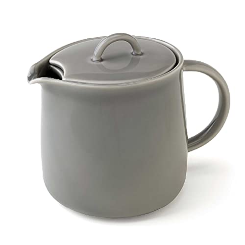 Forlife 620-IKW DAnjou Teapot with Basket Infuser, 20 oz, Inkwash