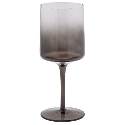 Karma Gifts KA6020 WINE GLASS, 8", GREY OMBRE