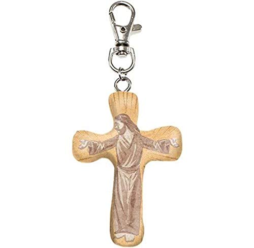 Calypso Studios by First & Main 3" The Greatest Sacrifice Comforting Clay Cross Clip
