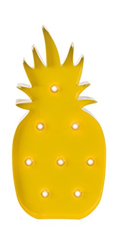 Transpac Metal Light Up Pineapple Decor