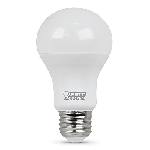 Feit Electric LED A19 Medium Base Light Bulb - 60W Equivalent - 10 Year Life - 800 Lumen - 4100K Cool White - Non-Dimmable | 1-Pack