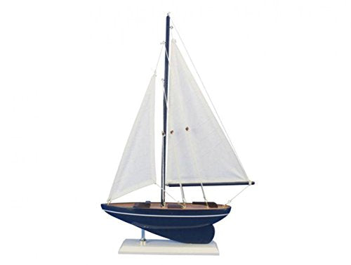 Hampton Iron sailboat17-106 Wooden Gone Sailing sailboat17-106 Sailboat 17" - Sailboat Decoration - Nautical Decor - Sailing Ship sailboat17-106