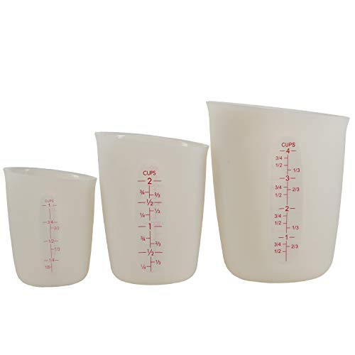BIA Cordon Bleu 100500S1SIOC Bakeware Gadgets Measuring Cups, One Size, White
