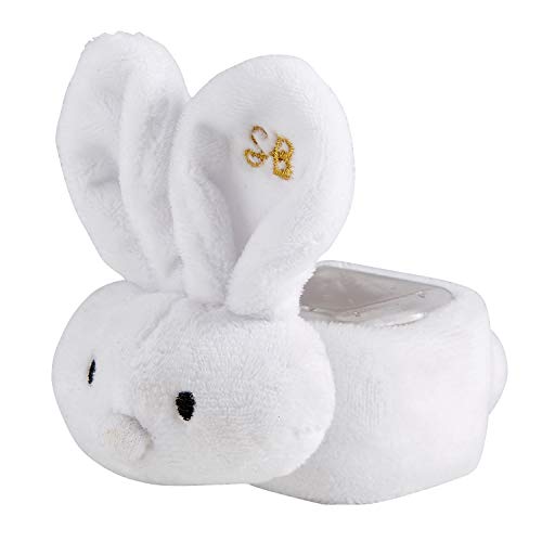 Creative Brands Stephan Baby Inspriational Boo-Bunnie Comfort Toy + Boo Cube, White