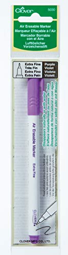 Clover 5030 Extra Fine Air Erasable Marker, Purple