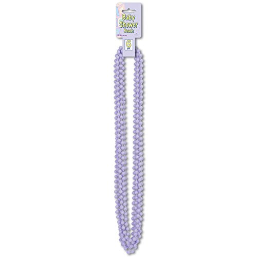 Beistle Baby Shower Beads, 33", Lavender
