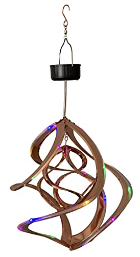 Red Carpet Studios Double LED Lighted Cosmix Spinner, 14-Inch, Copper