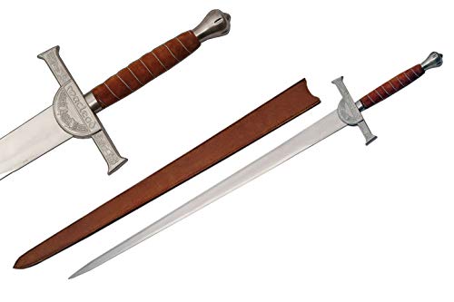 SZCO Supplies Whetstone Cutlery 50 Inch Macleod Clan Broadsword Sword