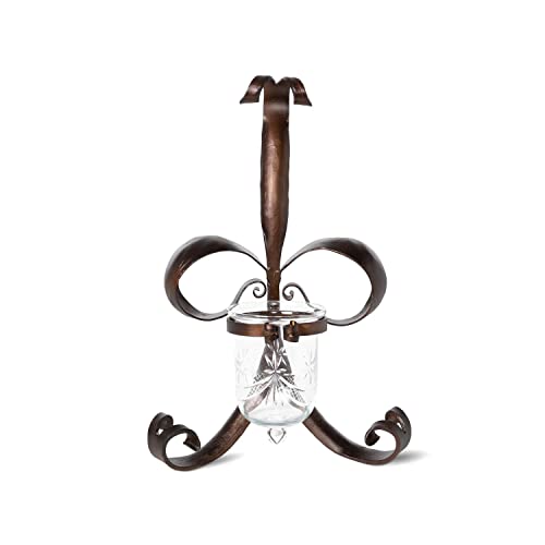 Park Hill Collection Country French Fleur De Lis Wall Sconce