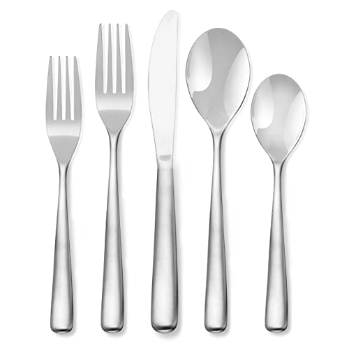 Hampton Forge Ella Satin Fade 20 Pc Set, 2.55 LB, Metallic