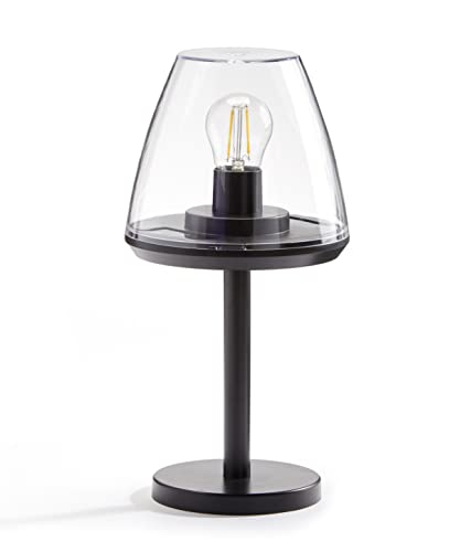 Giftcraft 717941 Solar Table Lamp, 11.3-inch Height
