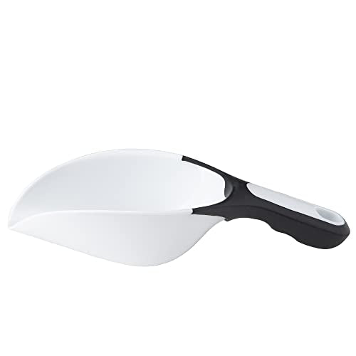 Chef Craft Plastic Scoop, One Size, White