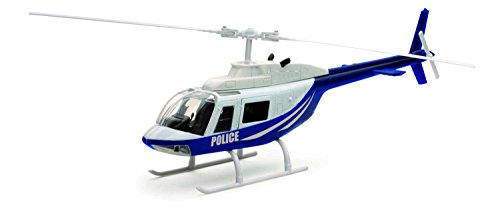 New Ray Toys 26073A Sky Pilot Bell 206 Police, White