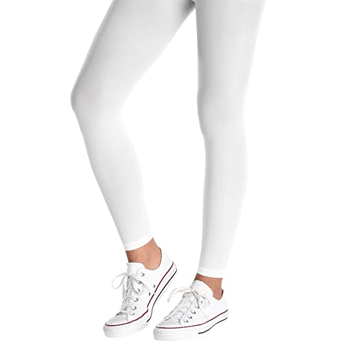 Amscan Footless Tights - Adult, Party Accessory, White