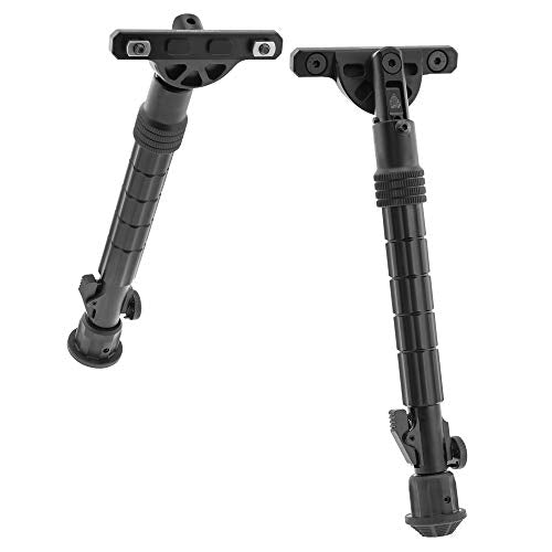 Leapers UTG Recon Flex M-LOK Bipod, Matte Black, Cent. Ht. 8"-11.8", (Model: TL-BPDM02)
