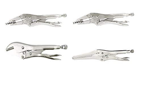 Comfy Hour Jolly Handy Tools Collection Heavy Duty Hose Clamp & Locking Pinch Off Pliers Package, Metal