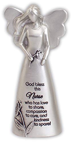 Cathedral Art Angel Figurine-Nurse, One Size, Multicolored
