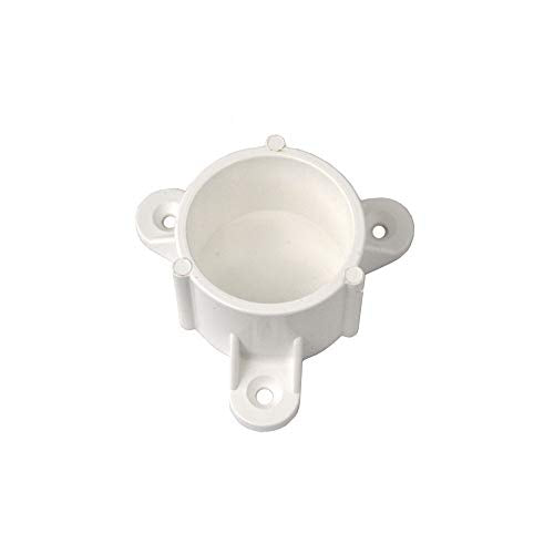 Snapclamp PVC- Table cap 1¬º" (Furniture Grade White)