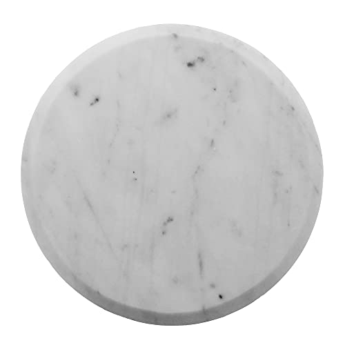 HomArt 4617-6 Marble Round Mercer Cheese Board, 10-inch Diameter