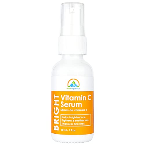 My Organic Zone Vitamin C Serum for Face - 20% Skin Brightening Serum for Face Made with Hyaluronic Acid & Vitamin E | Hydrating Serum for Dark Spots, Fine Lines and Wrinkles (1fl.oz/30ml)