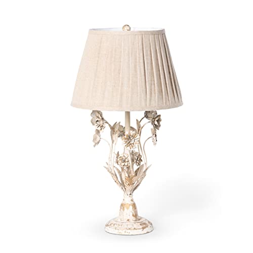 Park Hill Collection Metal Flower Lamp