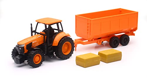 New Ray Toys Kubota SVL90-2 Compact Track Loader 1:18 Scale