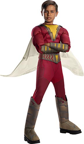 Rubie's Rubies Child's Shazam! Movie Deluxe Shazam Costume, Large