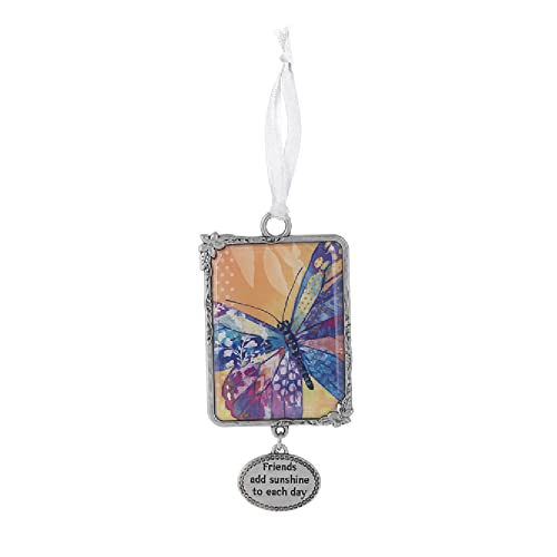 Ganz ER61653 Friends Add Sunshine to Each Day Ornament, 3.63-inch Height, Zinc, Multi