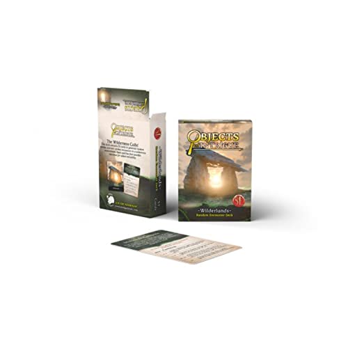 Flying Frog Nord Games Dungeons and Dragons 5th Edition Deck of Cards ‚Äì Objects of Intrigue: Wilderlands 53 Cards - Games for Adults and Kids ‚Äì DND Books ‚Äì Gaming Accessories - Compatible with D&D 5e