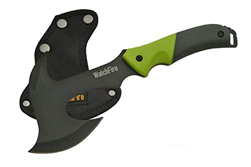 SZCO WatchFire 11.5" Coated Stainless Steel Spiked Back Camping Axe