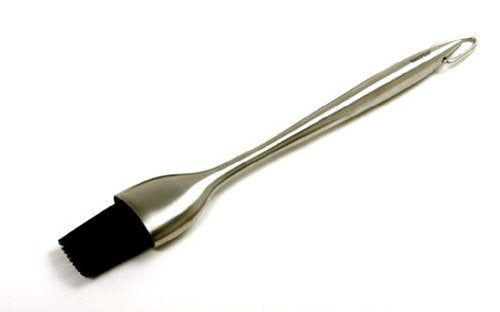 Norpro 2017 Silicone Barbeque Brush, 12-Inch, One Size, Stainless Steel