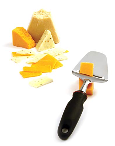 Norpro 125 Grip-EZ Cheese Slicer and Plane, 9.5in/24cm, Black