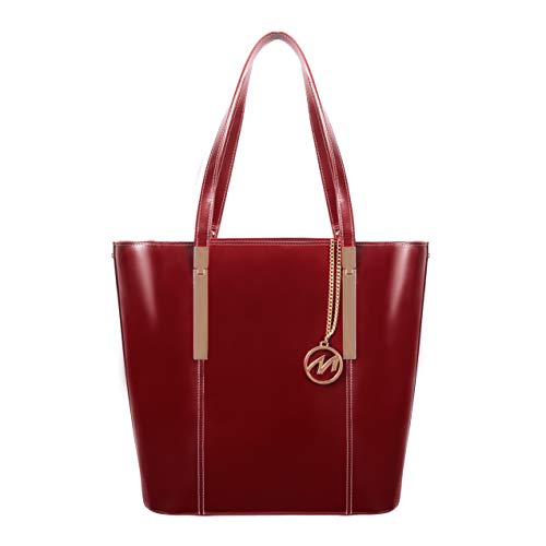 McKleinUSA CRISTINA 97546 Red Leather Women's Business Tote