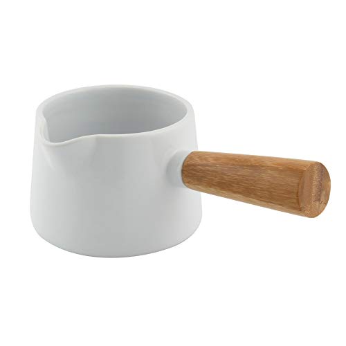 Chantal Pouring Pot with Bamboo Handle, 8 ounce