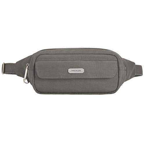 Travelon Essentials-Anti-Theft-Belt Bag, Smoke, One Size