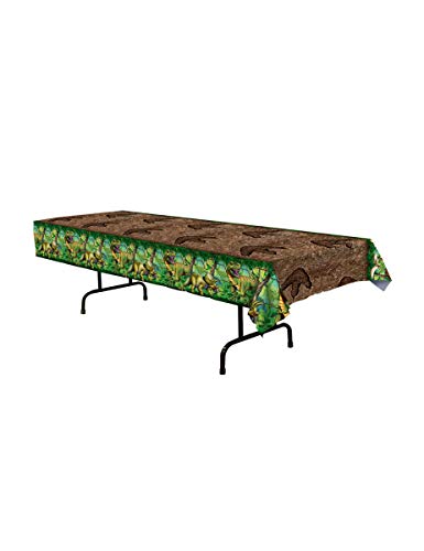 Beistle TBC Prehistoric Dinosaur Plastic Tablecover- 1 pc.